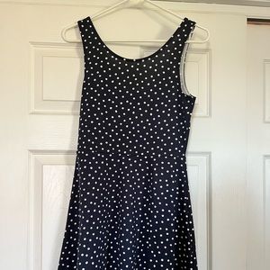 Navy H&M Skater Dress size 8